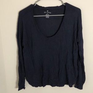 AE navy soft and sexy tee